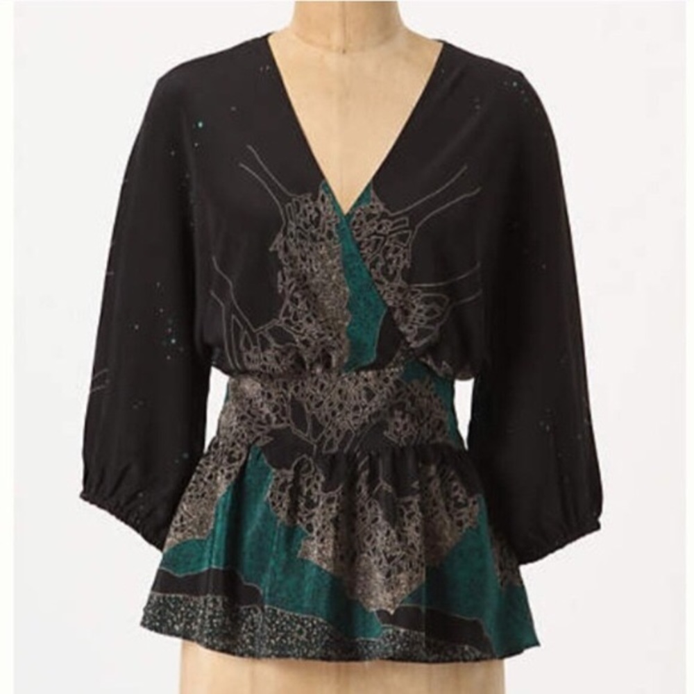 Anthropologie Silk Blouse